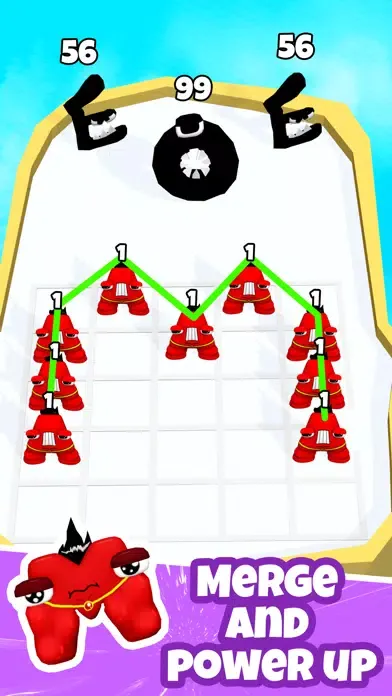 ภาพหน้าจอของ Merge Super Alphabet Vs F Lore