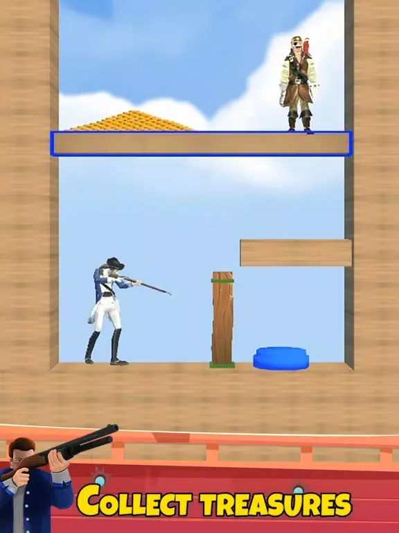 Скриншоты Pirate War: Treasure Stormshot iPad 