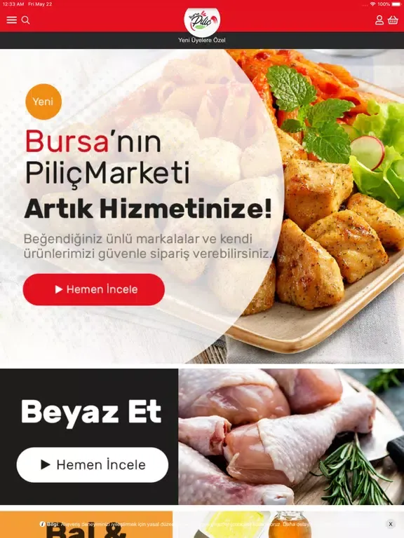 Bursa Piliç iPad  Screenshots
