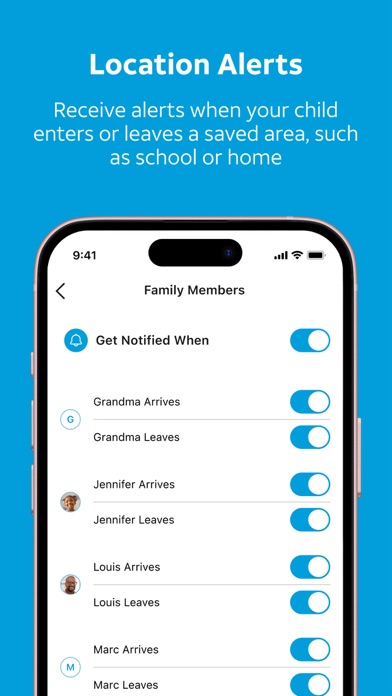 تصاویر AT&T Secure Family® parent app