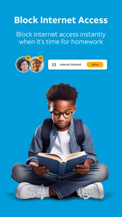 تصاویر AT&T Secure Family® parent app