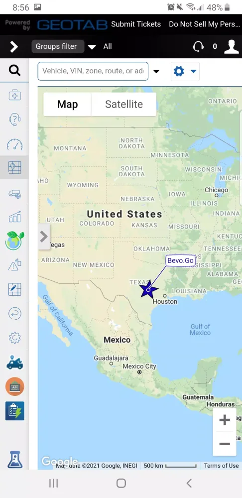 Captures d'écran de AT&T Fleet Management