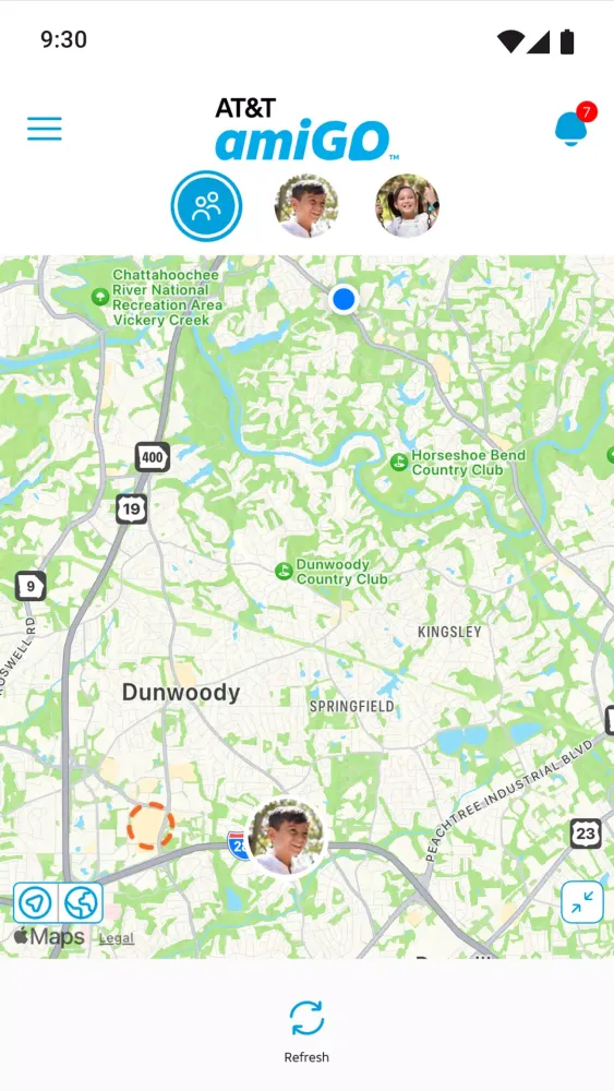 AT&T amiGO™ Screenshots