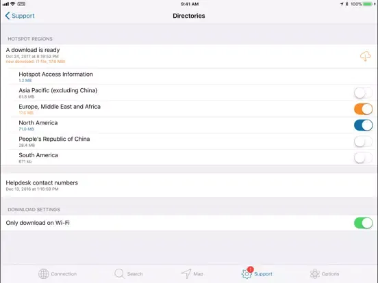 تصاویر AT&T Global Network Client iPad 