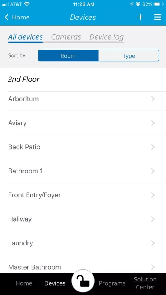 AT&T Digital Life Screenshots