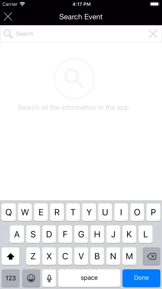 Capturas de pantalla de ATT Global Events
