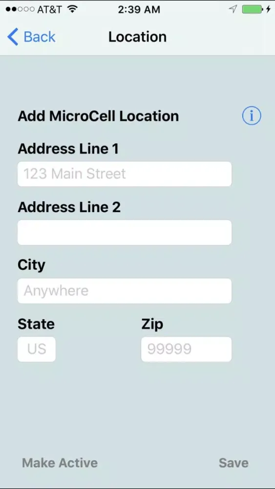 AT&T MicroCell應用截圖