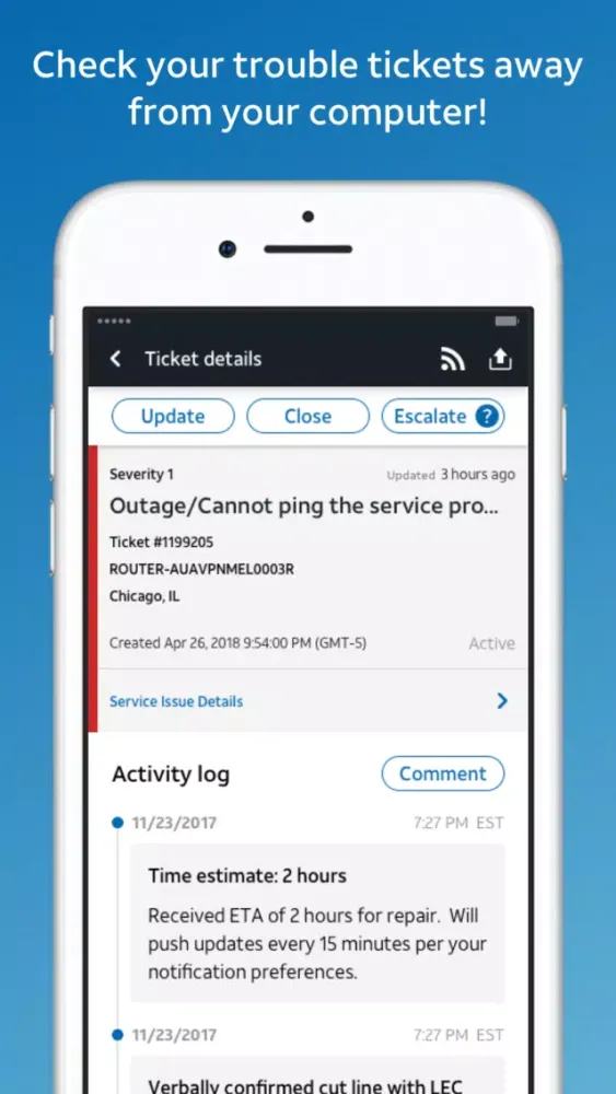 AT&T BizCenter应用截图