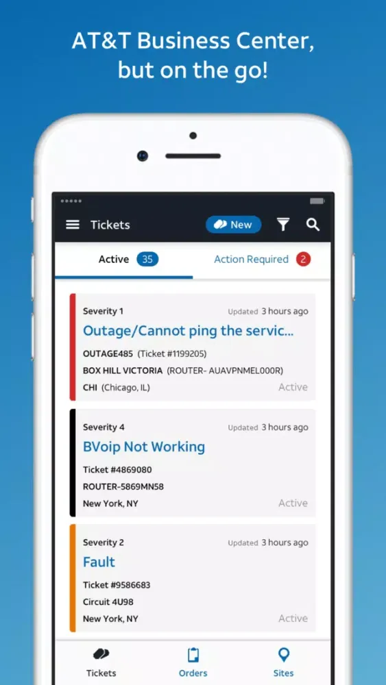 AT&T BizCenter应用截图