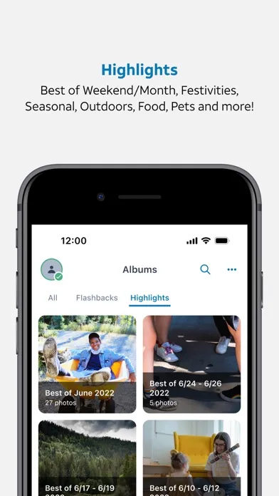 Screenshot di AT&T Personal Cloud