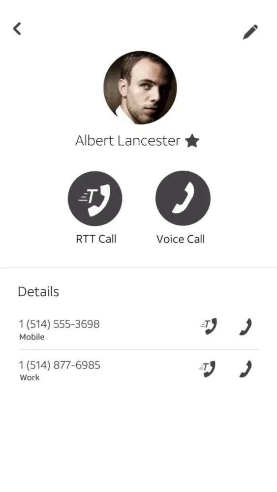 Captures d'écran de Real Time Text