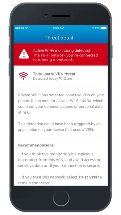 Private Wi-Fi Ekran Görüntüleri