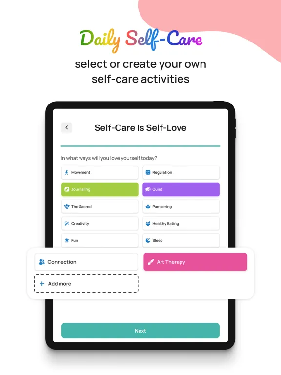 تصاویر Love+ Self Care iPad 