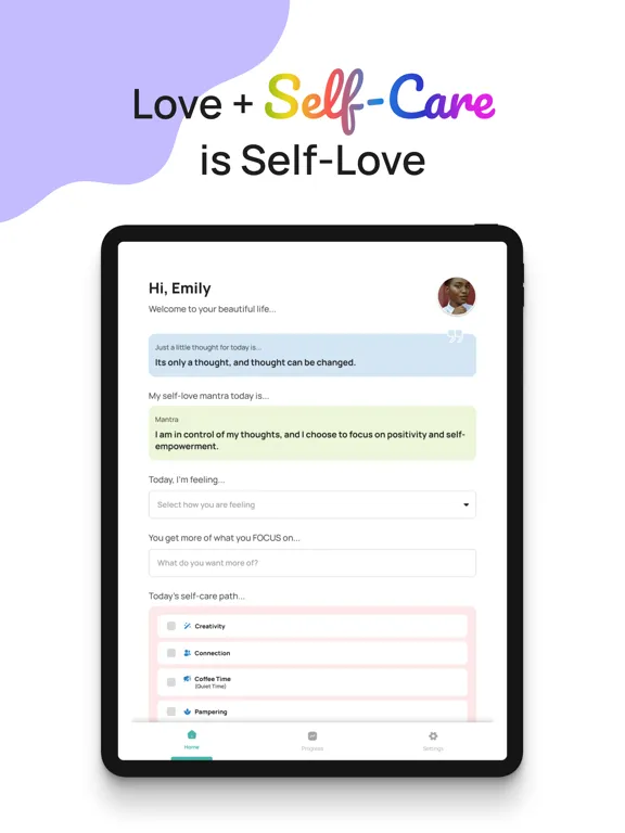 تصاویر Love+ Self Care iPad 