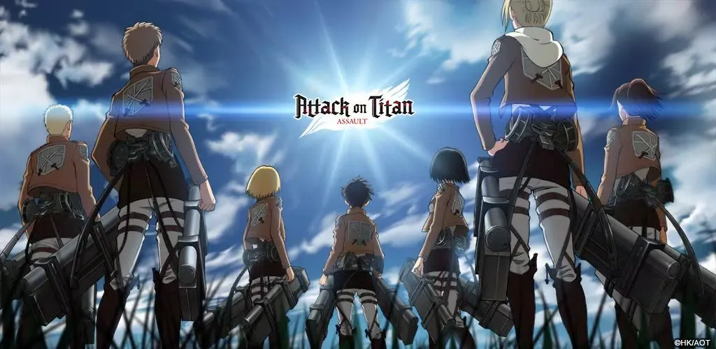 attack on titan gameplay 스크린샷