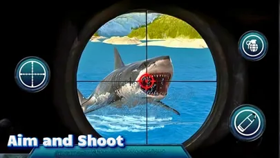Shark Attack- Shark Hunting سکرین شاٹس