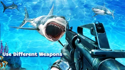 Shark Attack- Shark Hunting سکرین شاٹس