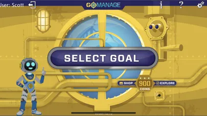 ภาพหน้าจอของ GoManage