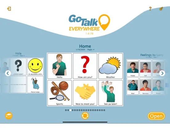 GoTalk Everywhere iPad 应用截图