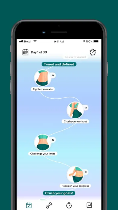 Скриншоты 7 Minute Workout by 7 min Fit