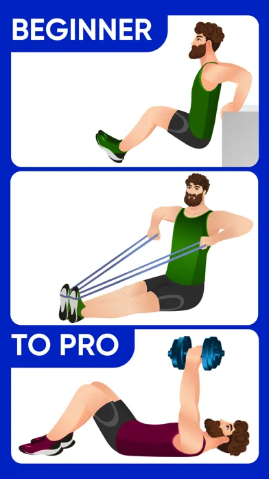 Workout for Men · Fit & Strong سکرین شاٹس