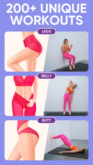 Скриншоты Wall Pilates by Fitter.me