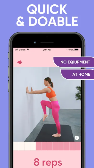 Скриншоты Wall Pilates by Fitter.me