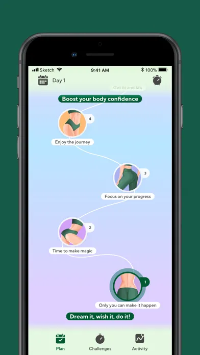 Pilates at Home by I'mprove स्क्रीनशॉट