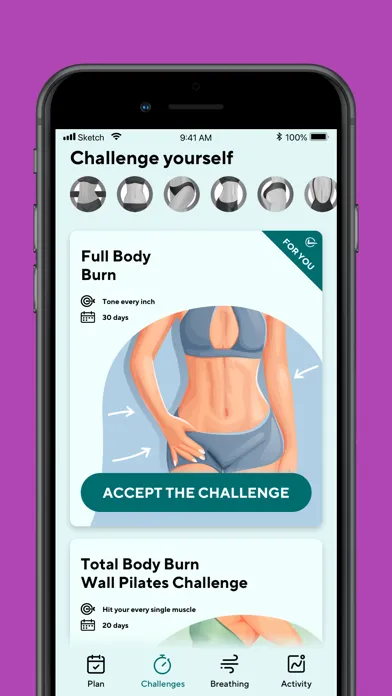 Tangkapan layar Pilates Workouts by @Pilates