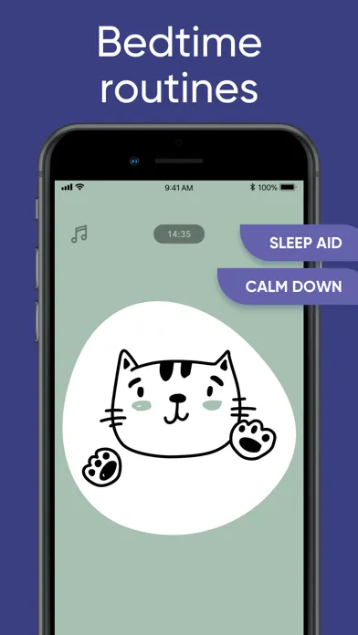 Ảnh chụp màn hình của Baby Sleep Sounds by Sleeepy