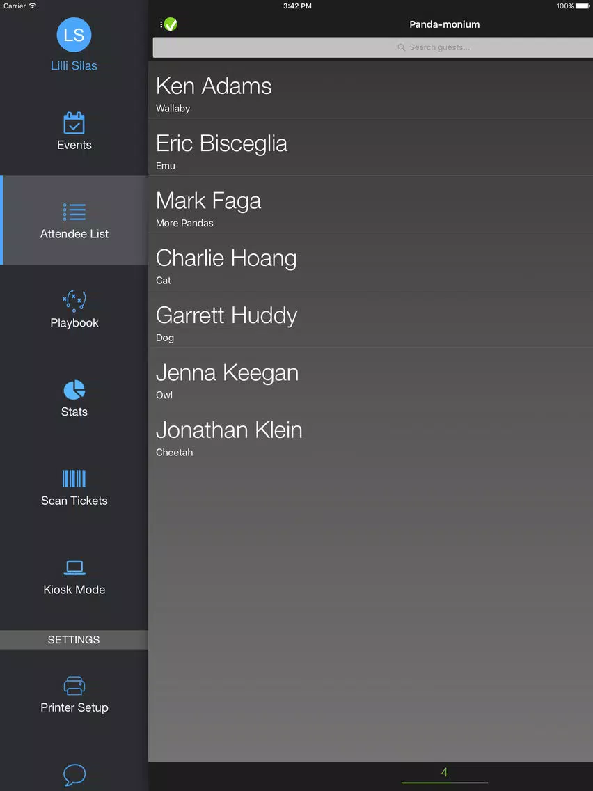 Capturas de pantalla de Attend Mobile App iPad 