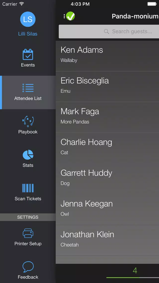 Capturas de pantalla de Attend Mobile App