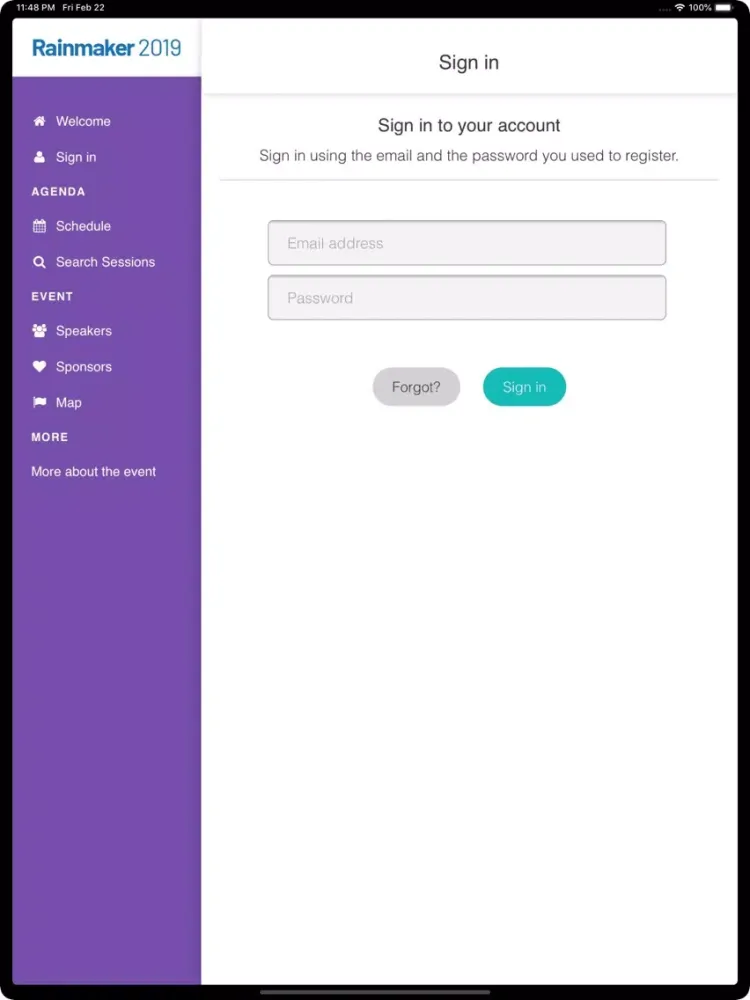 Скриншоты SalesLoft Rainmaker 2019 iPad 
