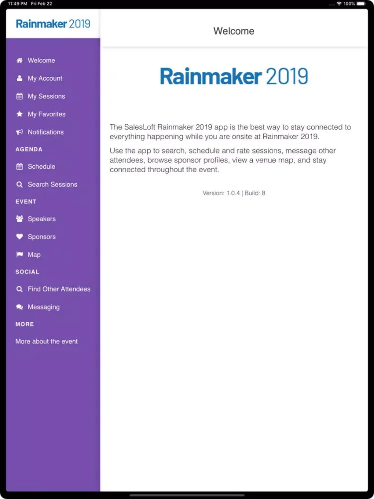 Скриншоты SalesLoft Rainmaker 2019 iPad 