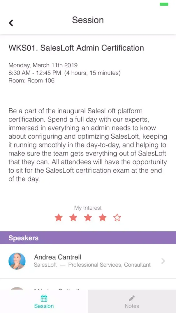 Скриншоты SalesLoft Rainmaker 2019