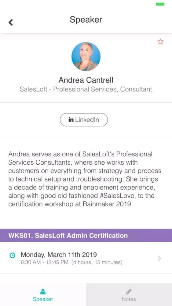 Скриншоты SalesLoft Rainmaker 2019