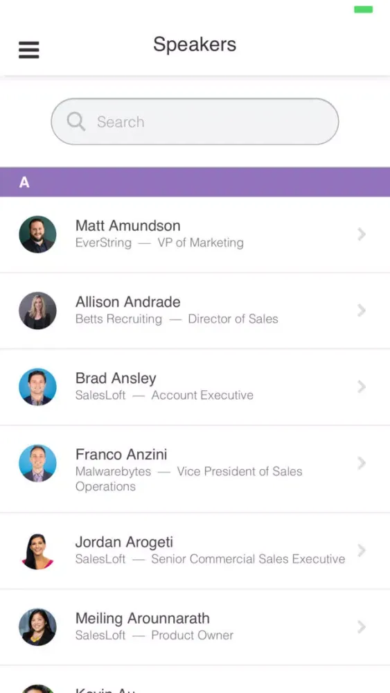 Скриншоты SalesLoft Rainmaker 2019