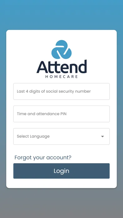 ภาพหน้าจอของ Attend Home Care