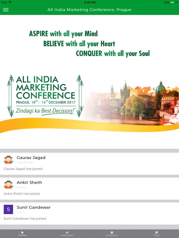 AIMC Prague iPad  স্ক্রিনশট