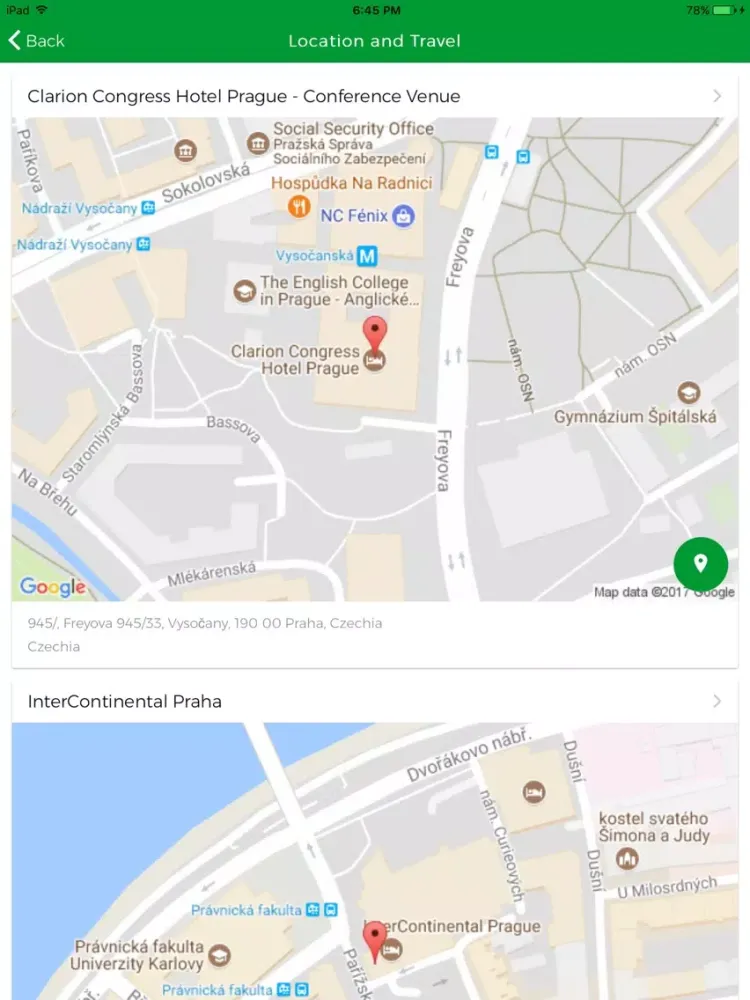 AIMC Prague iPad  স্ক্রিনশট