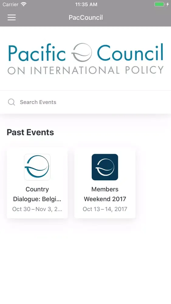 Screenshot di Pacific Council