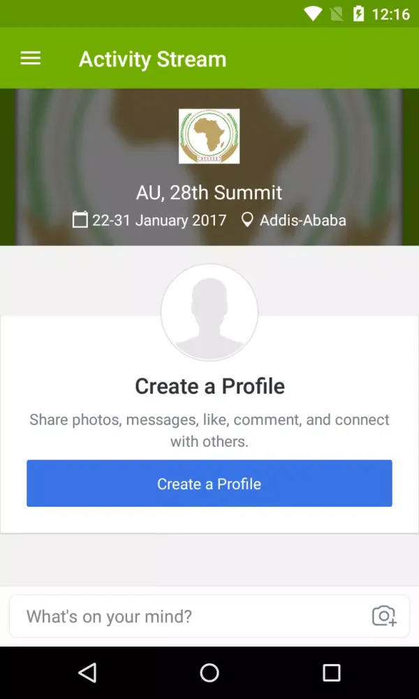 AU 28th Summit স্ক্রিনশট