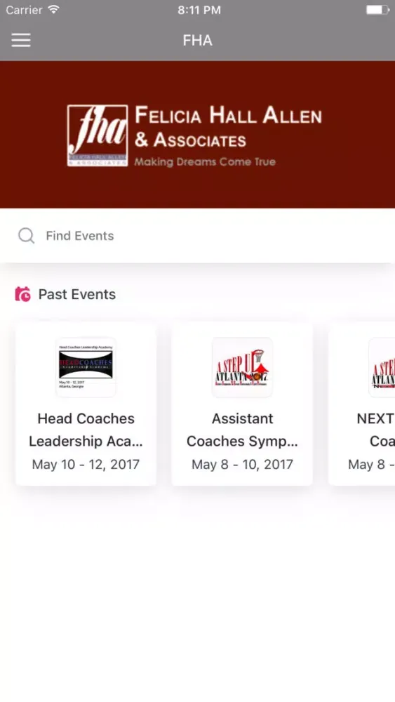 Screenshot di Felicia Hall Allen&Associates