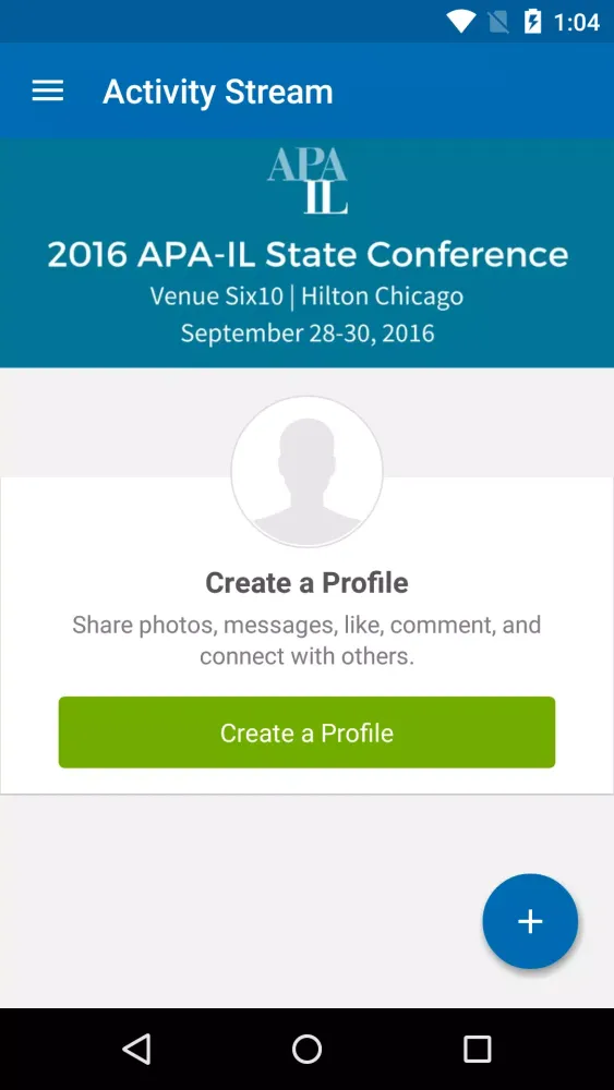 APA IL State Conference スクリーンショット