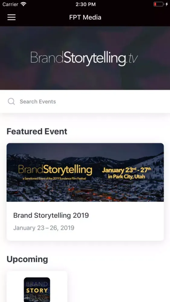 Brand Storytelling Events স্ক্রিনশট