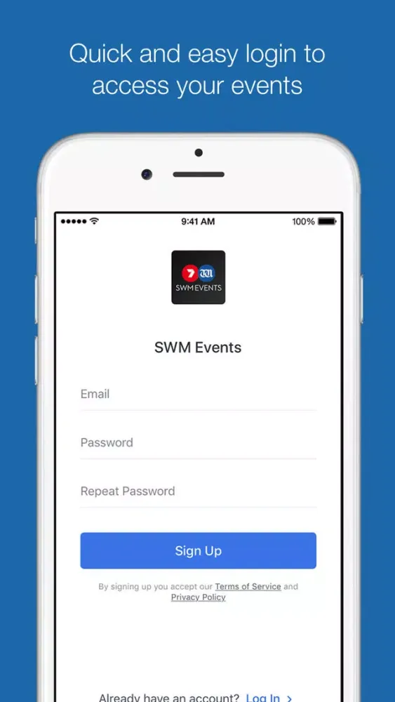 SWM Events應用截圖