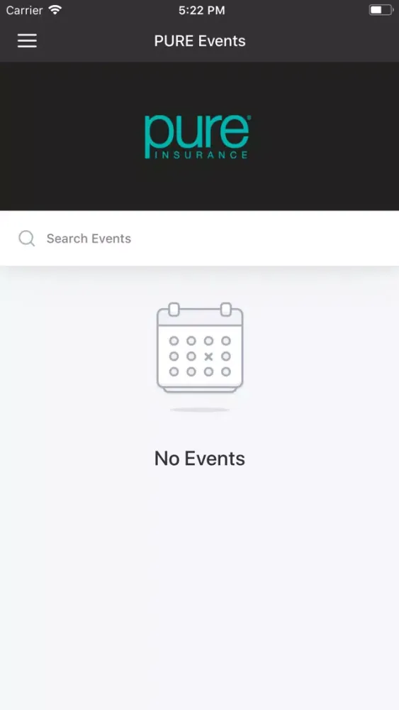 PURE Insurance Events Ekran Görüntüleri