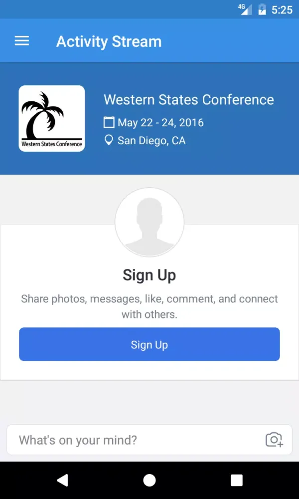ภาพหน้าจอของ Western States Conference 2017