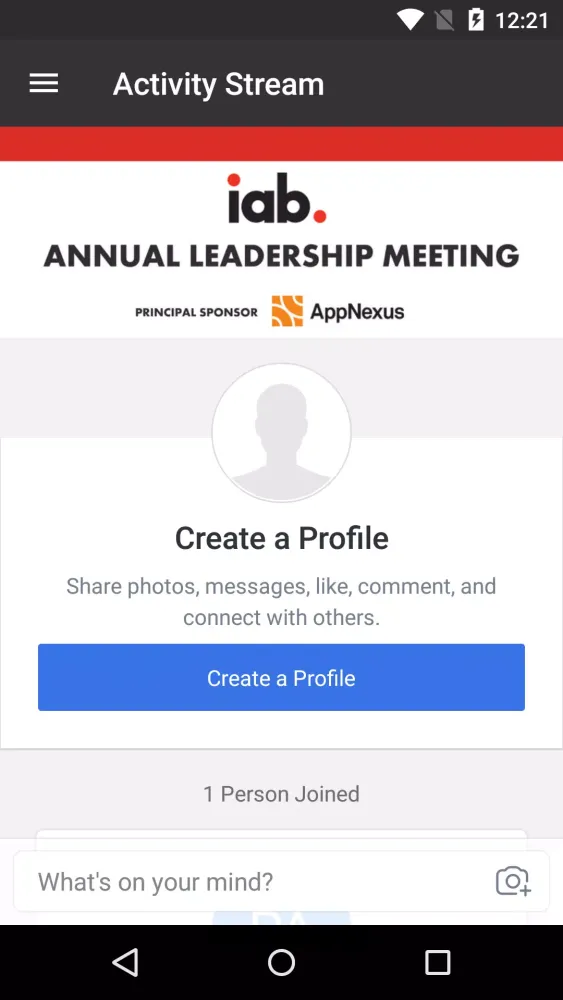 Capturas de pantalla de IAB Annual Meeting 2017