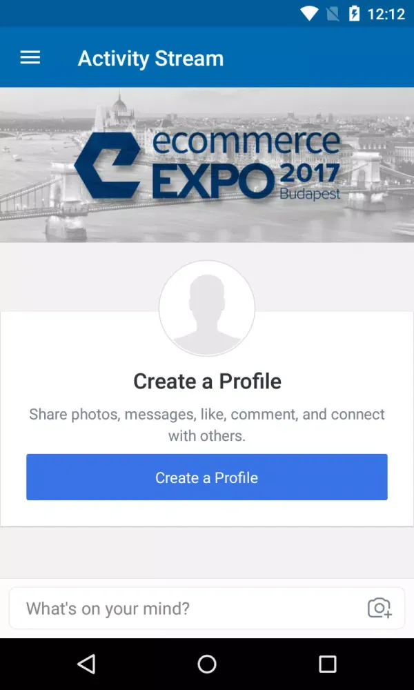 Ecommerce Expo Budapest 2017 スクリーンショット